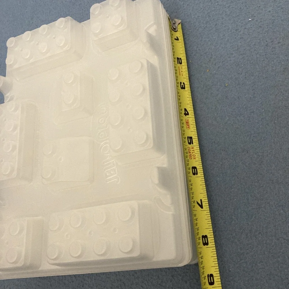 Jell-O Play Clear Building Bricks Molds - Set of 7 (3 Different Styles)